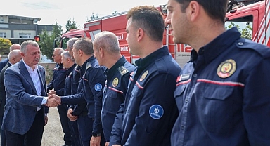 Büyükakın: İtfaiye erlerimiz Türkiye’nin kahramanları