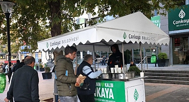 Çankaya’dan “sıcak” günaydın