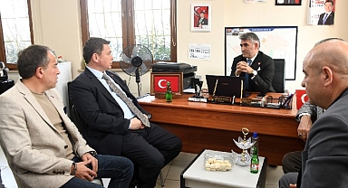 Başkan Aydın’dan Yürekleri Isıtan Buluşma