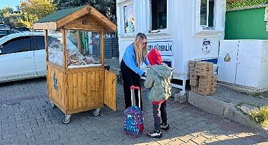 Güzelbahçe Belediyesi’nden Süt-Simit Desteğine Devam